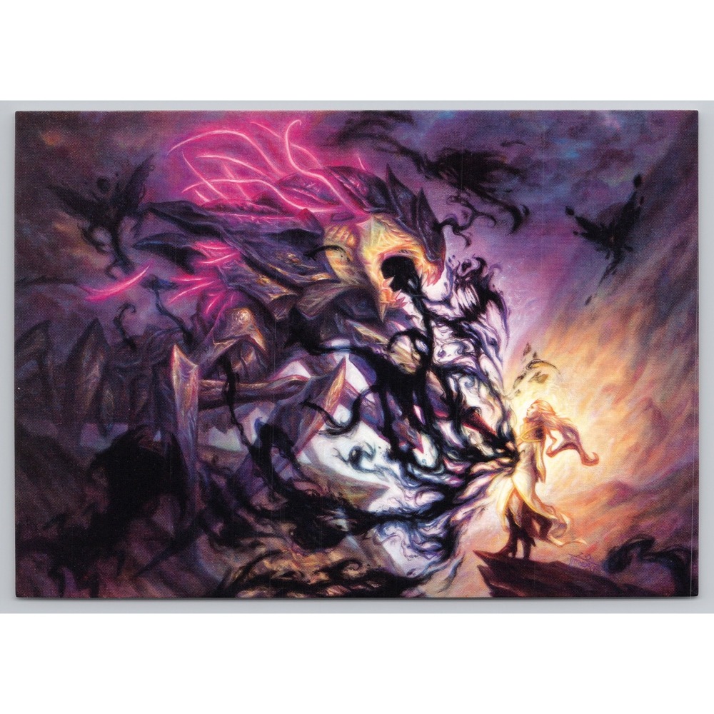 Magic the Gathering POSTCARD Art to Send or Frame - Inkshield by Threat 2021